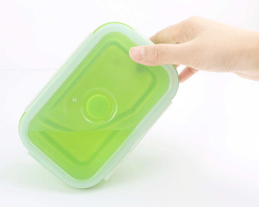 Collapsible Food Storage Containers With Lids